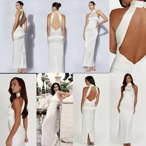Meshki Claire Satin Dress
